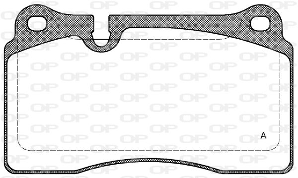 OPEN PARTS Jarrupala, levyjarru BPA1200.00